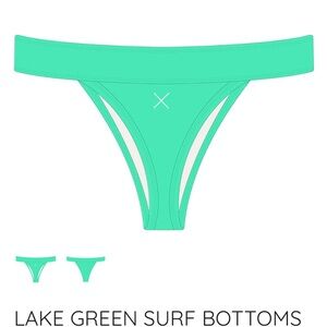 Lake green surf bottoms Size Small from BoutineLA